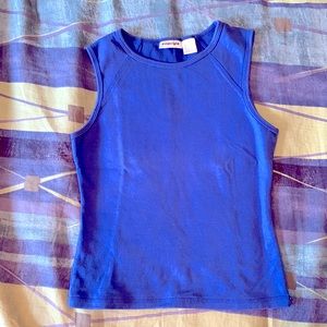 Royal blue Energie tank top. Crop fit. Size Medium. GUC
